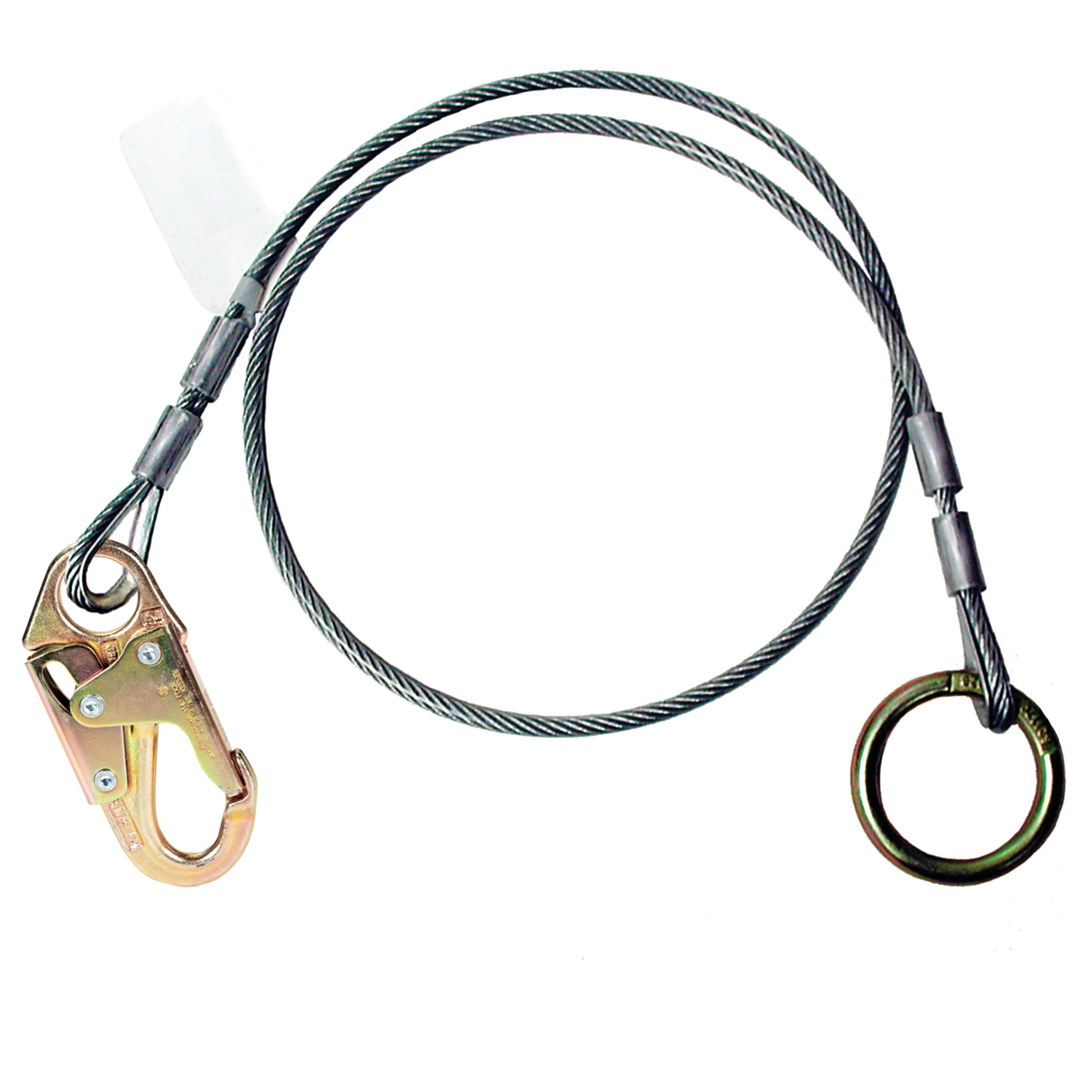 Anchorage Connector Extension, 8' Cable, 36C snaphook & O-Ring